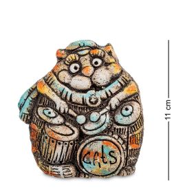 KK-318 Фигурка «Кот Стар» шамот