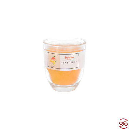 Свеча в стекле ароматическая Bolsius Sensilight 80/70 Манго