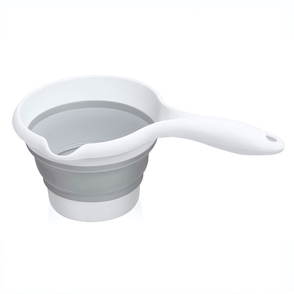 Ковш "Flexy" 1,2 л складной цвет в ассортименте