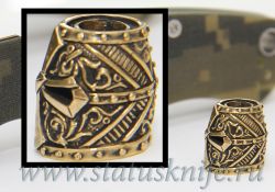 Темлячная бусина Шлем Спартанцафотография - 2