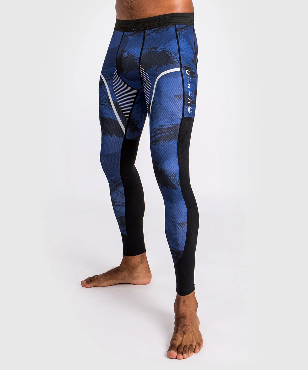 Компрессионные штаны Venum Electron 3.0 Navy Blue