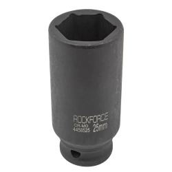 Головка ударная глубокая 1/2'', 25мм (6гр.) RockForce##Rock FORCE RF-4458525
