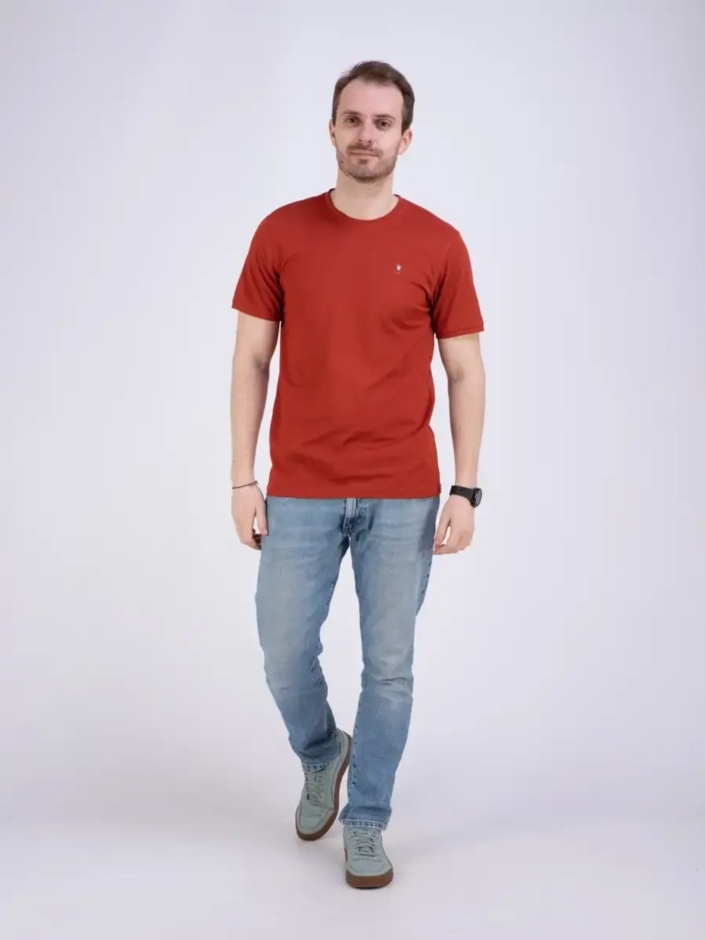 Футболка мужская Турция однотонная