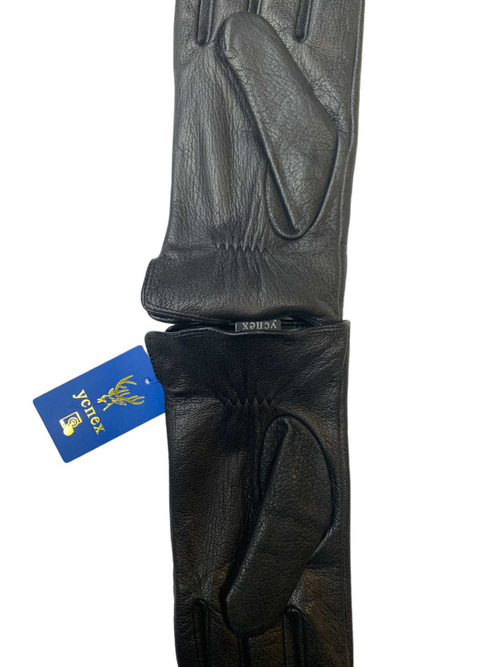 Перчатки. Мужские. Материал верха: Кожа оленя. Подклад: Трикотаж-шерсть. Сенсорные. 10 шт в упаковке.