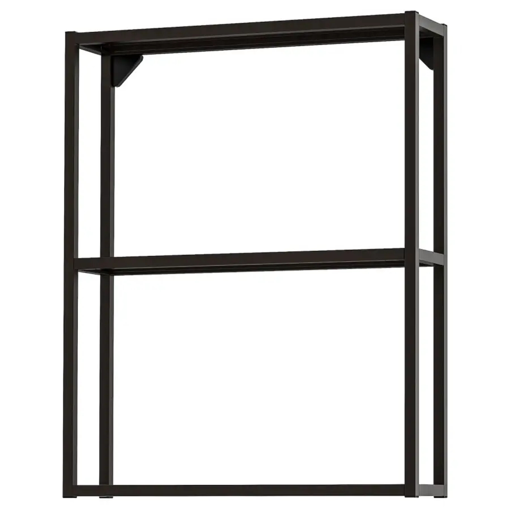 Стеллаж - IKEA ENHET/ЭНХЕТ ИКЕА, 60х15х75 см, антрацит