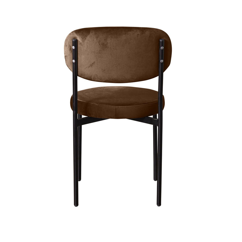 Стул Mason, бархат коричневый 12