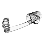 Прозрачная насадка на пенис и мошонку с анальным стимулятором Rilley