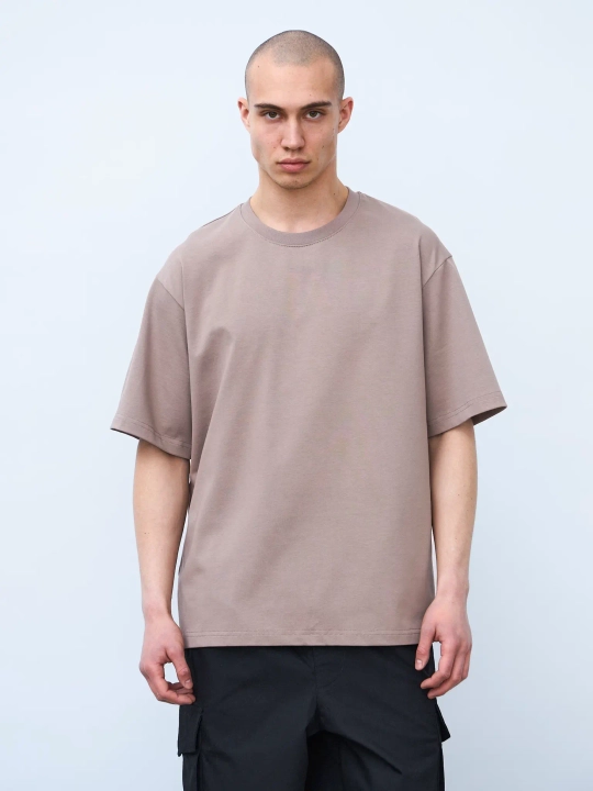 Футболка хард (темно-бежевый) 300 г