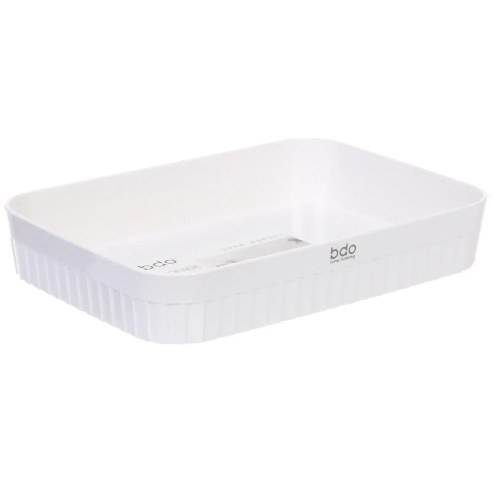 Корзина - органайзер «БИСКОТТИ», цвет белый, 27*19.2*4.5см