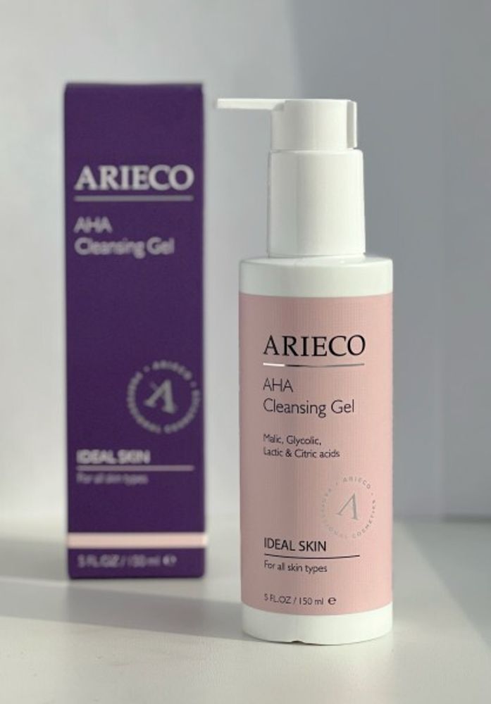 ARIECO AHA CLEANSING GEL IDEAL SKIN