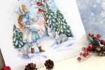 Набор для вышивания нитками МП Студия, Герда, 30х25 см