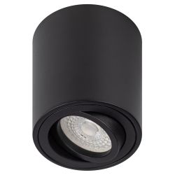 Светильник накладной ЭРА OL21 BK под лампу MR16 GU10 поворотный черный