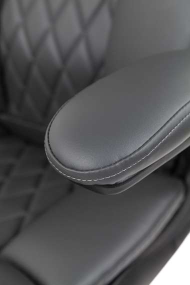 Офисное кресло Chairman 533 Россия экокожа серый