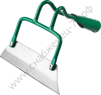 РОСТОК 200 х 50 мм, трапециевидный профиль, нержавеющая сталь, без черенка, мотыга (421568)