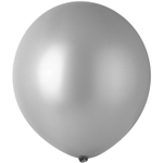 Шар латексный Экстра Металлик 61 см (Серебро)