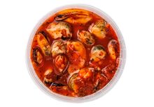 Мидии чилийские в томатном маринаде, 200г