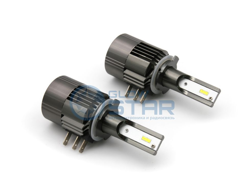 Светодиодные лампы H15 Sariti F4 6000K, 40W, 12V (комплект, 2шт)