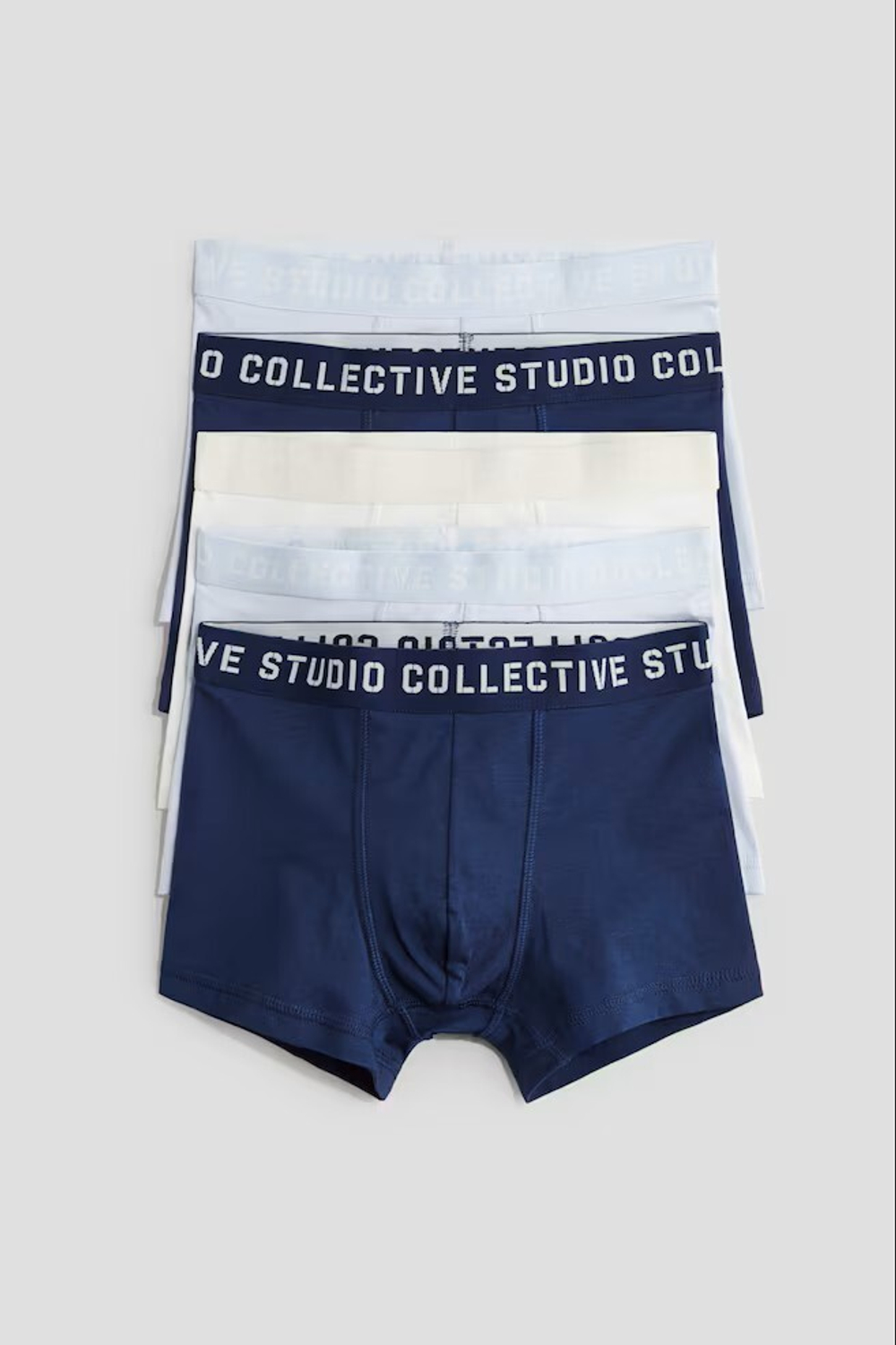 H&M Набор из пяти трусов-боксеров, голубой