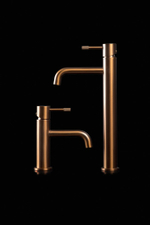 Смеситель для умывальника, Uno. Brushed Bronze