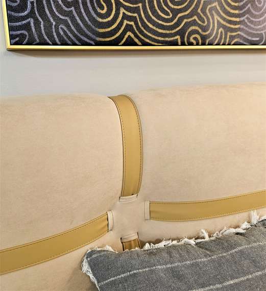 Кровать Crossover 180х200 см, бежевая