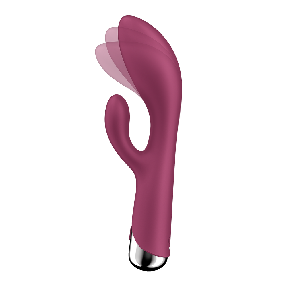 Вибратор кролик Satisfyer Spinning Rabbit 1, красный
