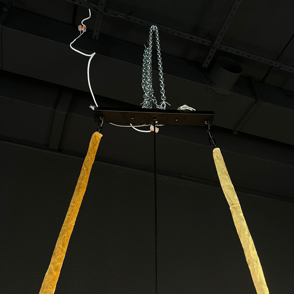 Подвесная люстра Empire Black Rectangular Chandelier Crystal