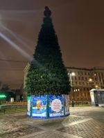 Подиум для Каркасной уличной искусственной елки «Уральская»