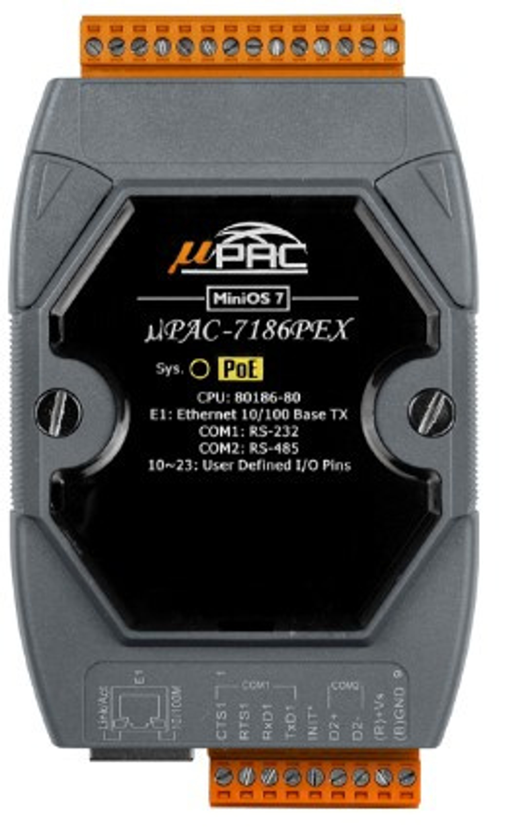 Коммутатор ICP DAS uPAC-7186PEX-G CR