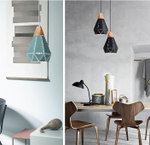 Pendant design lamp Fracture  D22 (Yellow)