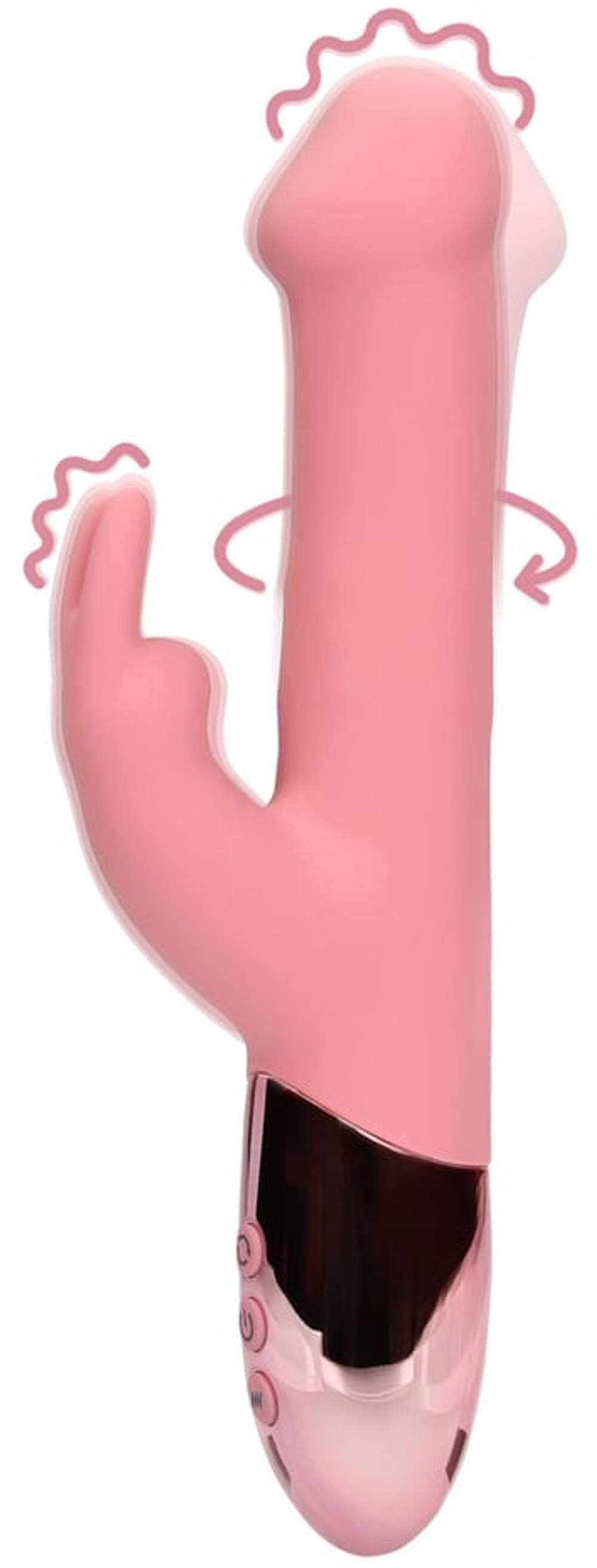 Rotating Beads Rabbit Vibrator Вибратор-кролик с вращающимися бусинами 