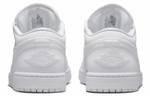 Кроссовки Jordan Air Jordan 1 Low Quilted "Triple White" (Женская размерная сетка)