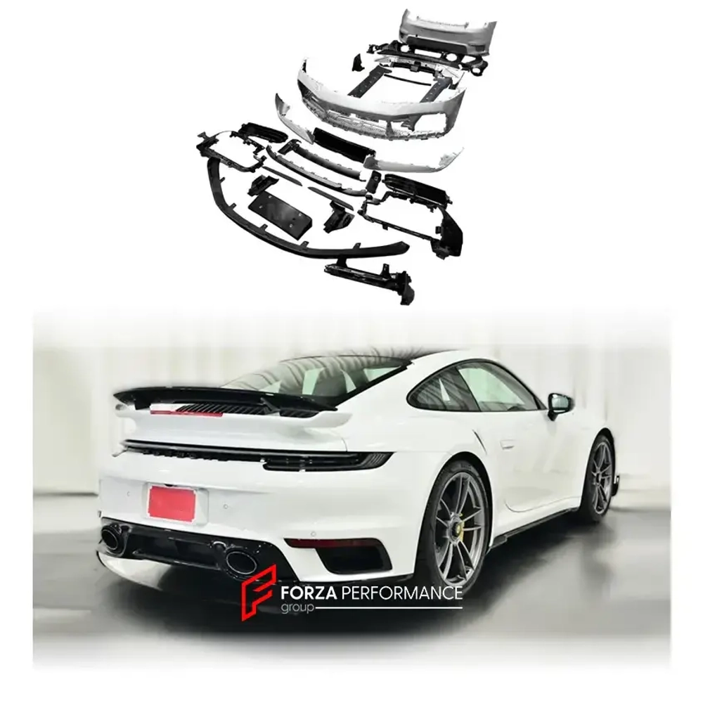 Обвес переделка в Turbo S для Porsche 911 992.1 Carrera 2019-2025 Порше