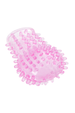 Насадка на палец Gentle розовая силикон