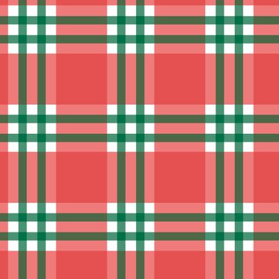 Red and green plaid