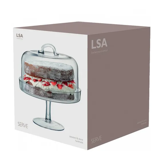 Блюдо для торта с крышкой serve, D26,5 см