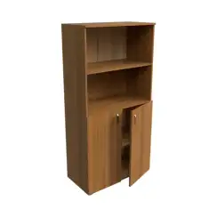 Шкаф низкий ЛФ224 800х406х1610, орех