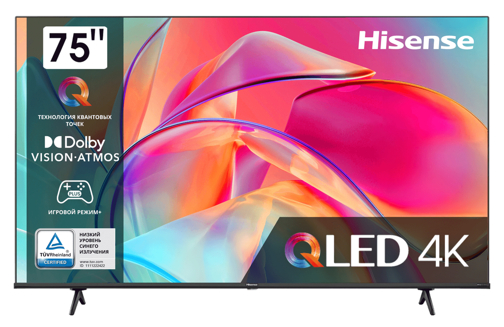 Телевизор Hisense 75E7KQ