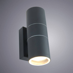 Уличный настенный светильник Arte Lamp A3302AL-2GY