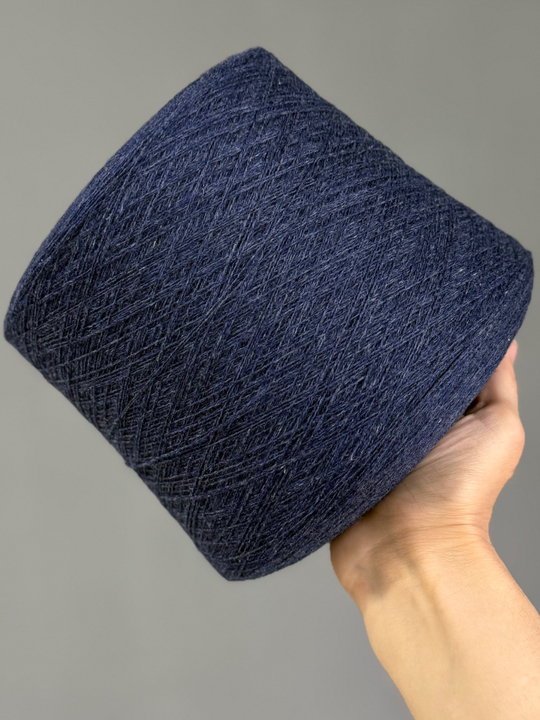 Пряжа Mongolia Cashmere 26/2 (100% кашемир) 1300 м/100 гр, синий меланж