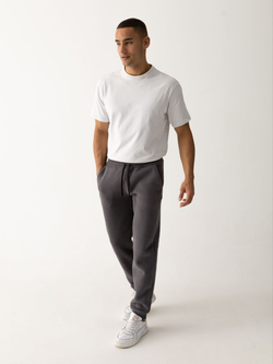 Брюки спортивные мужские теплые. Графит