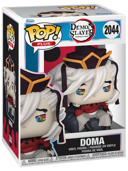 Фигурка Funko POP! Plus Demon Slayer Doma (2044) 86510 / Фигурка Фанко ПОП! по мотивам аниме "Клинок, рассекающий демонов", Дома