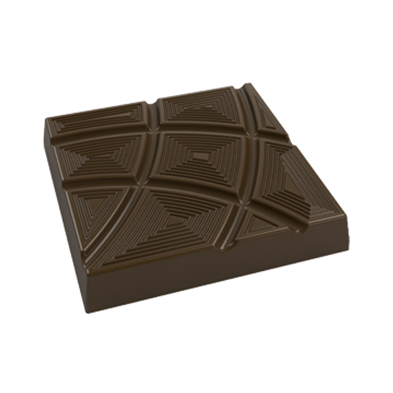 131 | Форма для шоколадных плиток &quot;Фантазийная&quot; (275*135 мм)