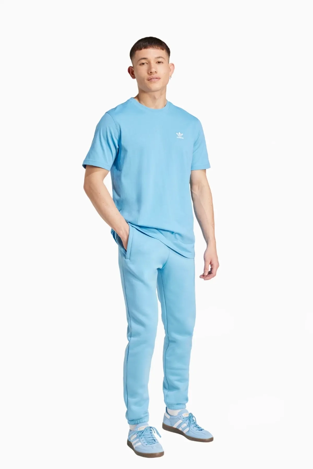 Футболка adidas Trefoil Essentials - голубой