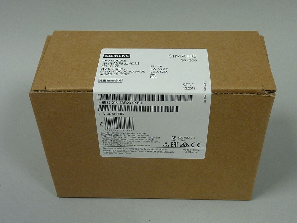 SIEMENS 6ES7214-2AD23-0XB0