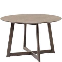 Стол раскладной Maryse Ø120-70 см, темный