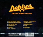 Dokken / The Lost Songs 1978-1981 (RU)(CD)
