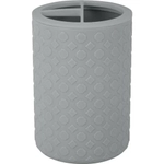 Подставка для зубных щеток Plast Team STOCKHOLM серый шторм