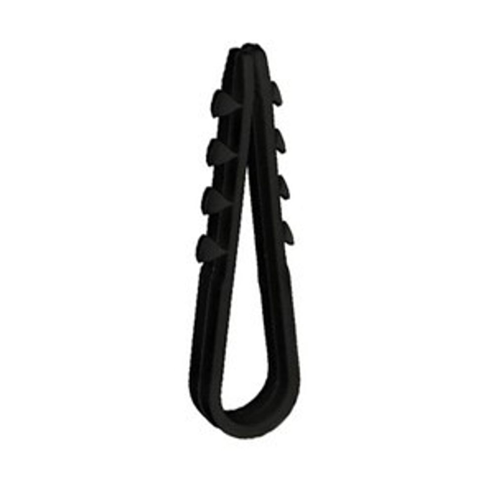 Дюбель хомут (нейлон) 11-18 черный /100шт/