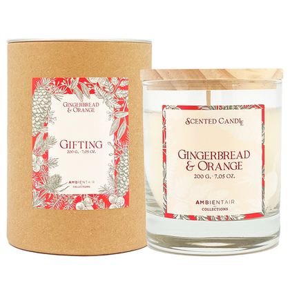 Свеча ароматическая Ambientair Gifting Имбирное печенье 40ч