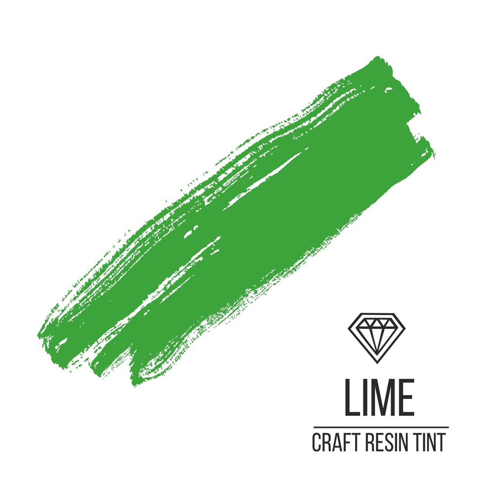 Краситель для смолы и полимеров CraftResinTint, Лайм 10мл
